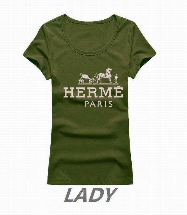 Hermes short round collar T woman S-XL-035